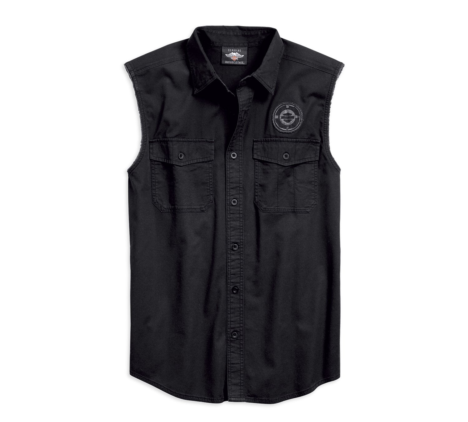 トップス Harley-Davidson 1999 Premium Vest XL Harley Davidson Genuine 1903 Large Sleeveless Shirt Vest