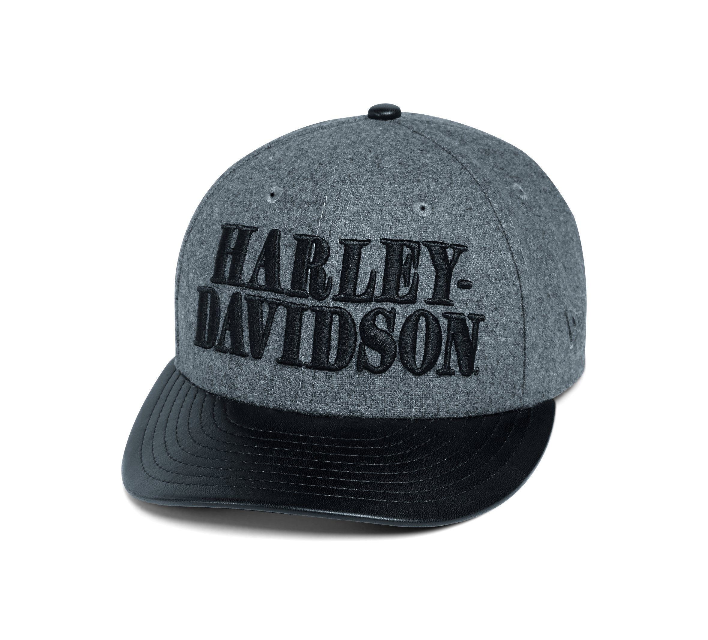 Harley-Davidson Men's Wool-Blend Adjustable Cap - 97609-20VM