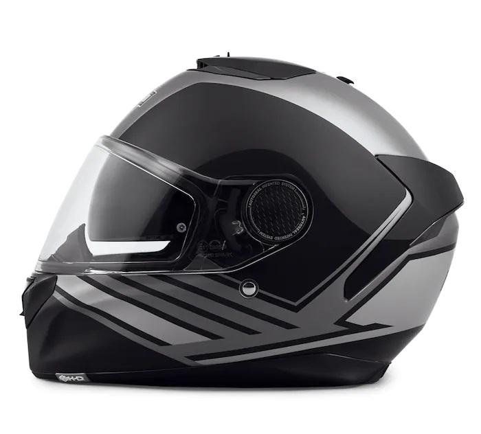 full face motorcycle helmet with sun sheild Harley-Davidson Vanocker S08 Full-Face Motorcycle Helmet