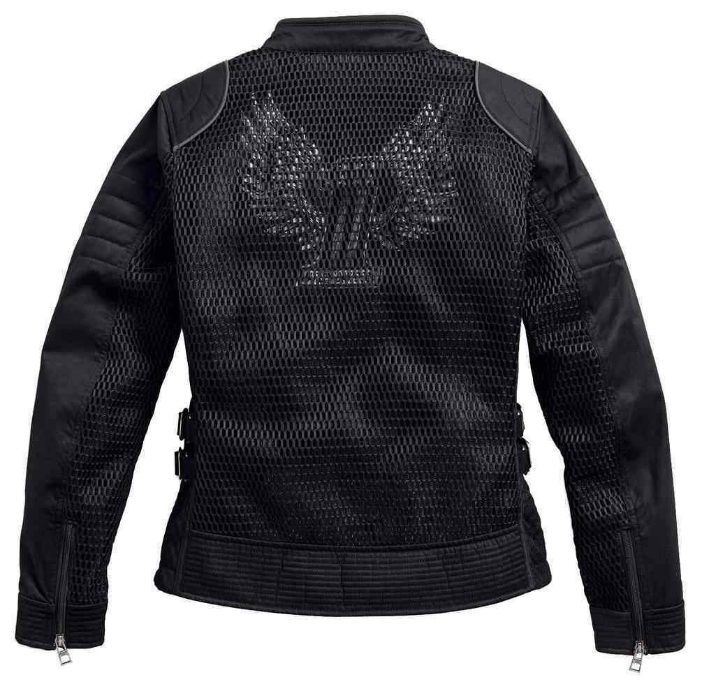 Harley-Davidson™ Women's Winged #1 Waterproof Mesh Jacket 97204-17VW