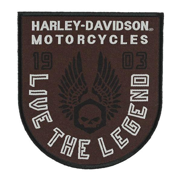 Harley-Davidson® Embroidered Forged Wings Emblem Patch - EM325392