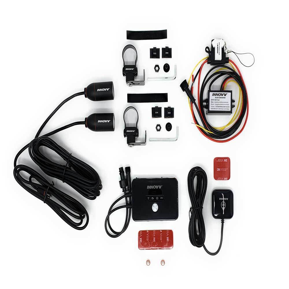 INNOVV K2 Motrcycle / ATV / UTV Dual Camera system with GPS & Wifi