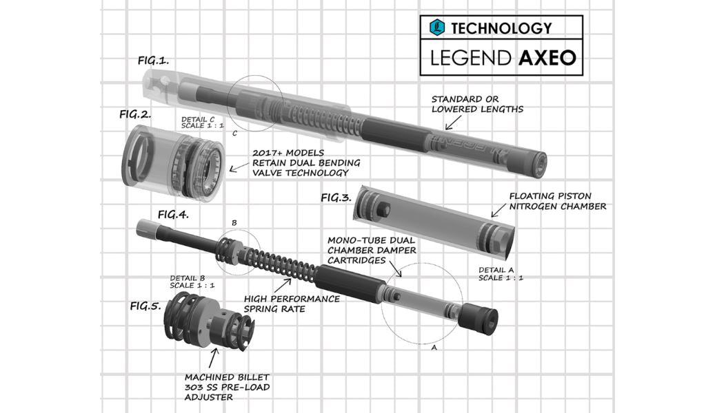Legend Suspension AXEO Front Suspension System - 0414-0516