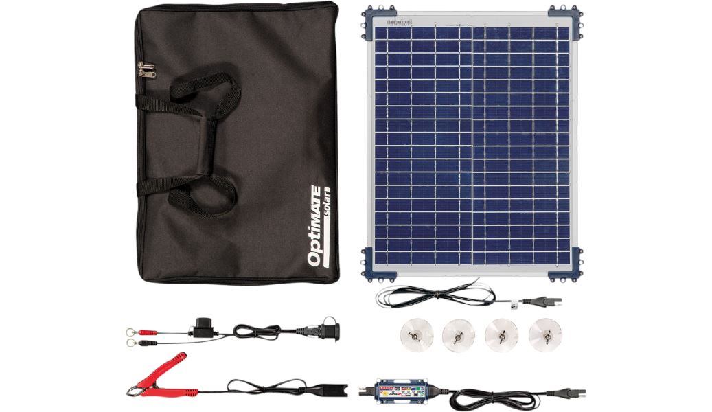 Optimate Solar Charger Travel Kit (DUO, 20W)