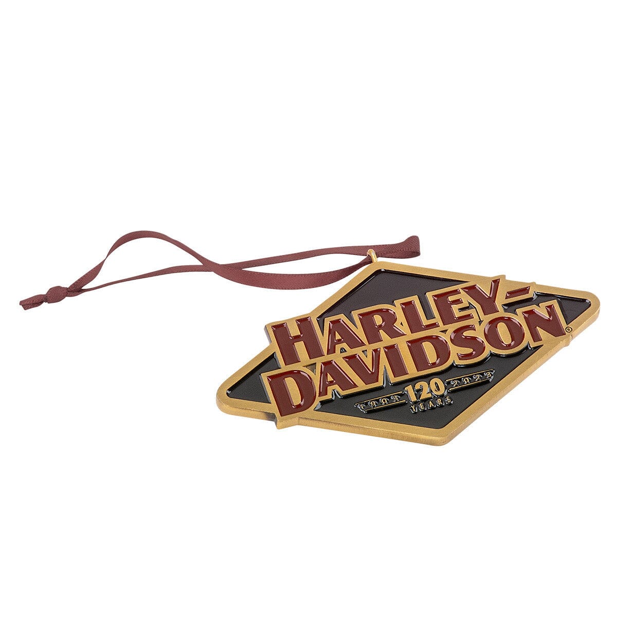 PRE-ORDER Harley-Davidson 120th Anniversary Metal Ornament - HDX-99260
