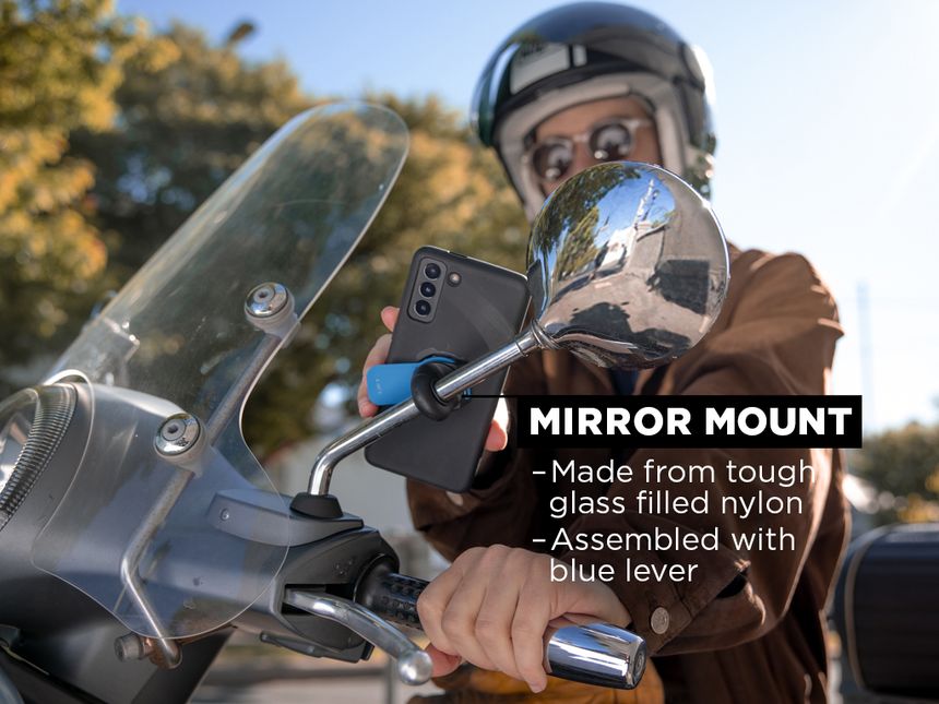 QuadLock Scooter / Motorcycle - Mirror Mount